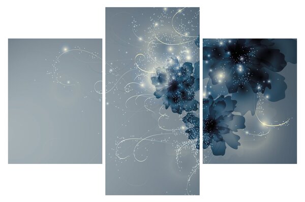 Tablou - Flori delicate (90x60 cm)