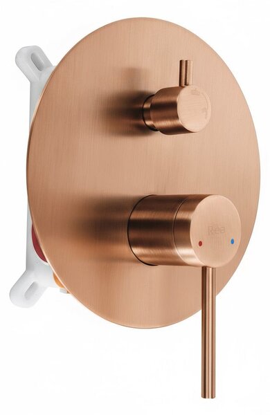 Set de dus incastrat Rea Foss Clif Brush Copper + BOX