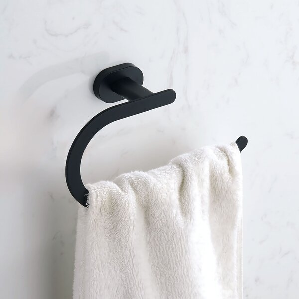 Cuier de baie Ring 110 Til Black