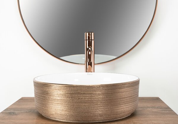 Lavoar pe blat Rea Sami Brush Rose Gold