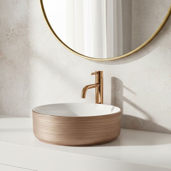 Lavoar pe blat Rea Sami Brush Rose Gold