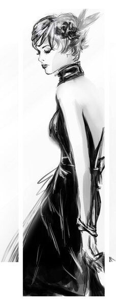 Tablou - Ilusție de modă (150x105 cm)