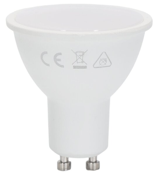 Aigostar - Bec LED RGBW reglabil GU10, 4,8 W, 230 V, 3000 K + telecomandă