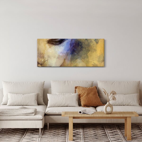 Tablou - Portretul femeii, desen (120x50 cm)