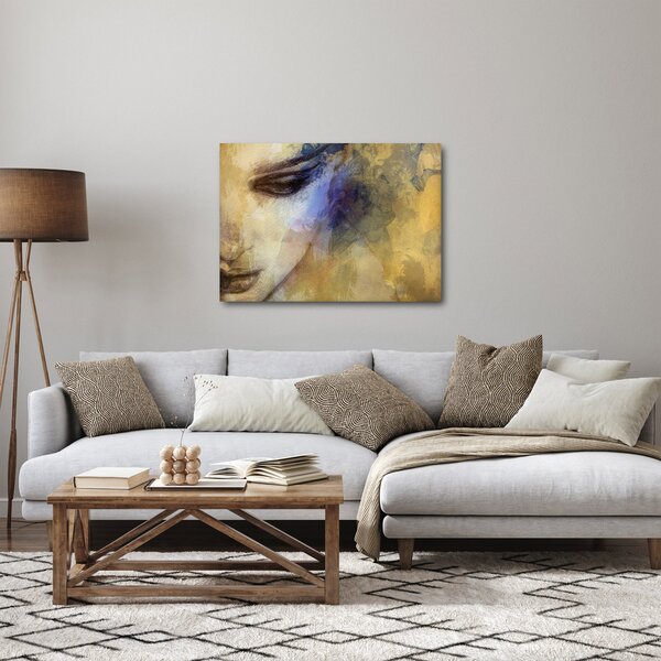 Tablou - Portretul femeii, desen (70x50 cm)