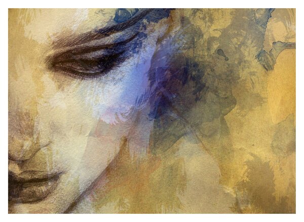 Tablou - Portretul femeii, desen (70x50 cm)