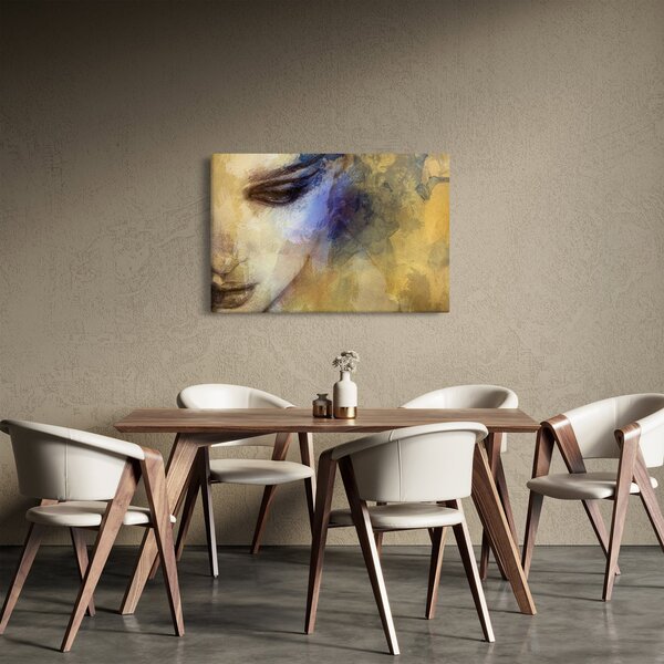 Tablou - Portretul femeii, desen (90x60 cm)