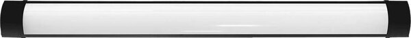 Corp de iluminat tubular LED/30W/230V 4000K 90 cm negru