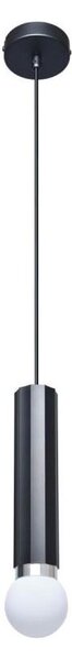 ITALUX PND-33849-1-BK - Pendul pe cablu MACERA, 1x E27/40W/230V, negru