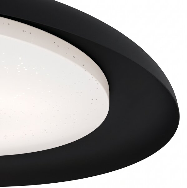 Eglo 99703 - Plafonieră LED PENJAMO LED/17,1W/230V neagră