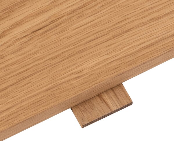 MAZZONI EXPORT PACIFIC Stejar Natural 200x100 cm (+2 extensii de 50 cm) – MASĂ DIN LEMN ÎN STIL BOHO/SCANDINAV EXTENSIBILĂ PÂNĂ LA 300 cm!