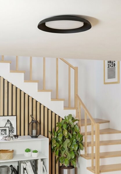 Eglo 99703 - Plafonieră LED PENJAMO LED/17,1W/230V neagră