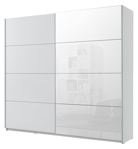 Dulap de haine Benson Typ 58 (Alb + Oglindă). Promo -19%. 602065