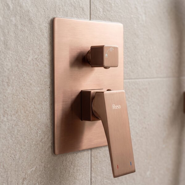 Set de dus incastrat Rea Joe Brush Copper + BOX