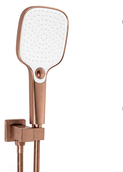 Set de dus incastrat Rea Joe Brush Copper + BOX