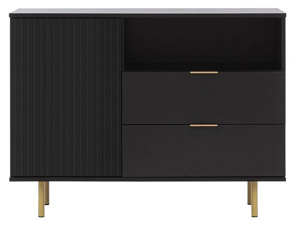 Comodă Newelon K1D2SZ NW01 (Negru + auriu) . 1103662