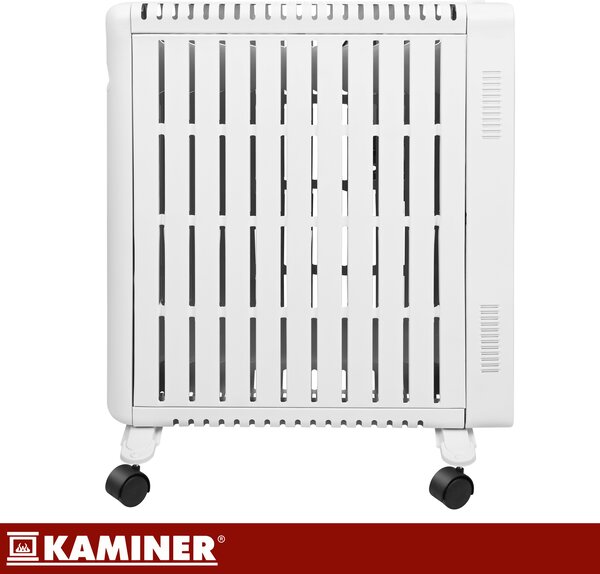 Calorifer electric cu ulei Kaminer Arvell - radiator alb