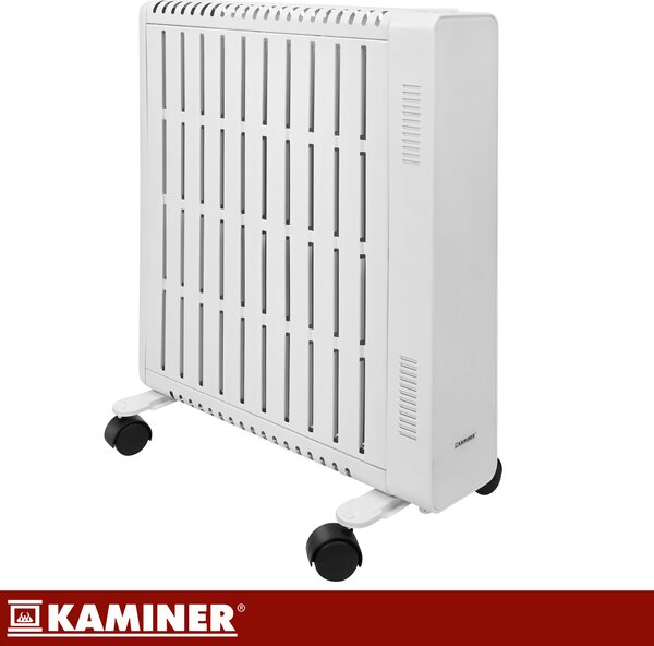 Calorifer electric cu ulei Kaminer Arvell - radiator alb