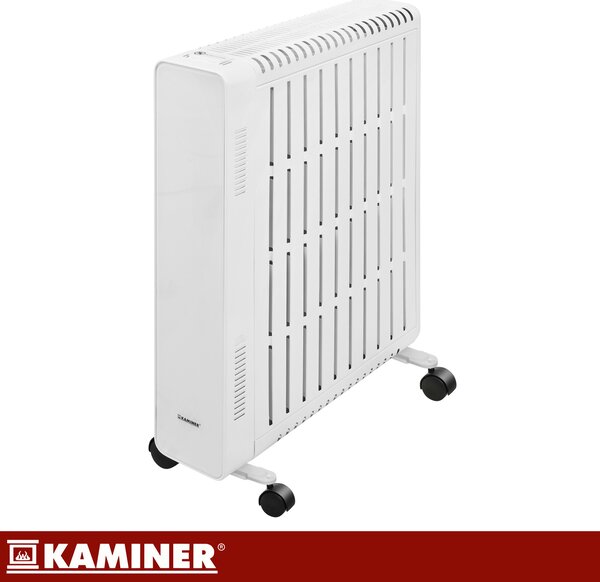 Calorifer electric cu ulei Kaminer Arvell - radiator alb