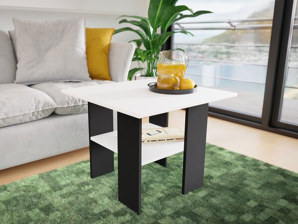 Măsuță de cafea Kessar (Negru + Stejar craft auriu) . 1103721