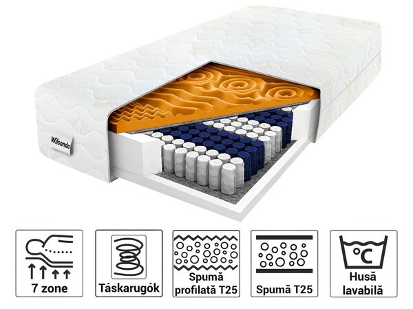 Saltea cu arcuri Zeus 80x200x21