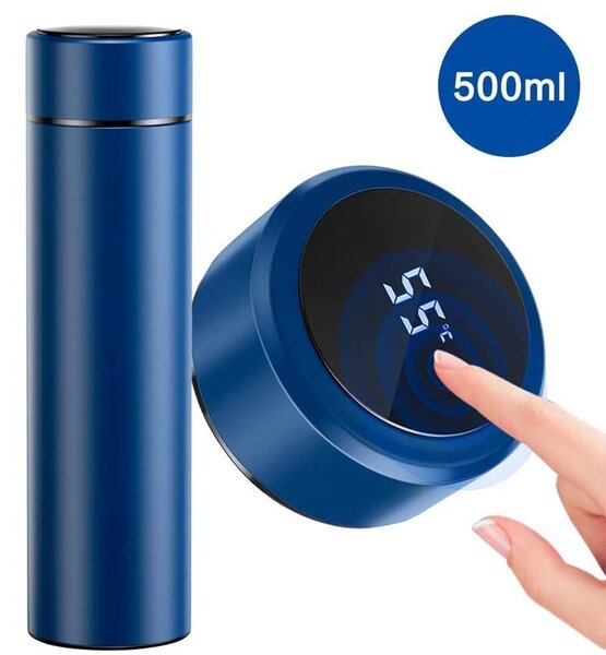 Oferta 1+1, Termos Smart cu afisaj LED, 500 ml