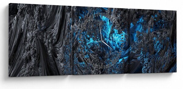 Tablou - O privire înăuntru (cu ceas) (90x30 cm)