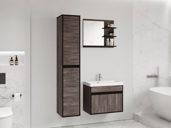 Z0ND0 Mobilier baie Garmana (bodega + Negru grafit) . 1103929
