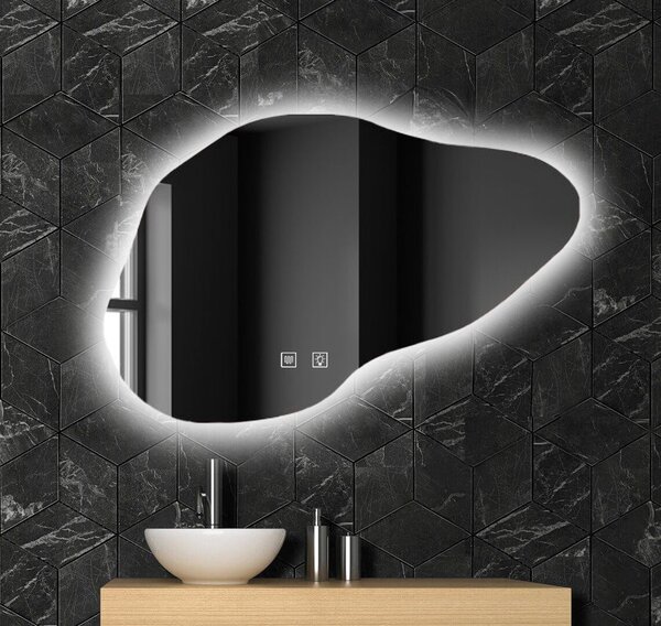 Oglindă P11229 LED CLOUD B 100x70cm