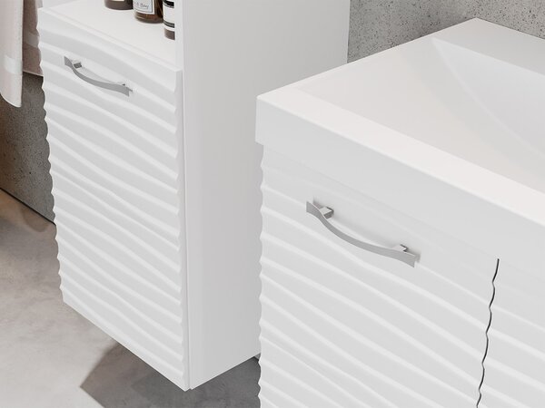 Z0ND0 Mobilier baie Megasa I MDF (Alb + Alb) . 1104002
