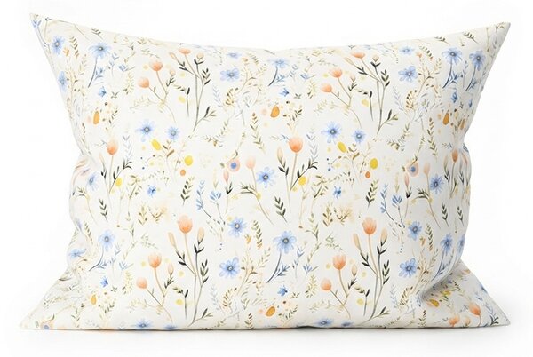 Fata de perna din bumbac BLUEBELL 50x70 cm, alb