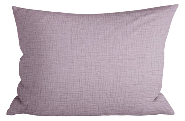 Fața de pernă muselină MUSSARI 70x90 cm, liliac violet