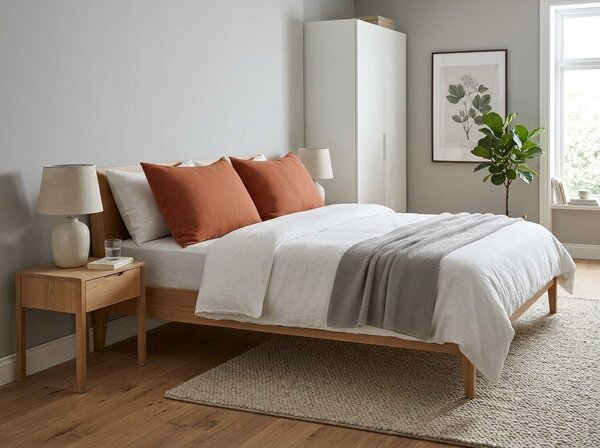 Fata de perna din muselina MUSSARI 70x90 cm, teracota