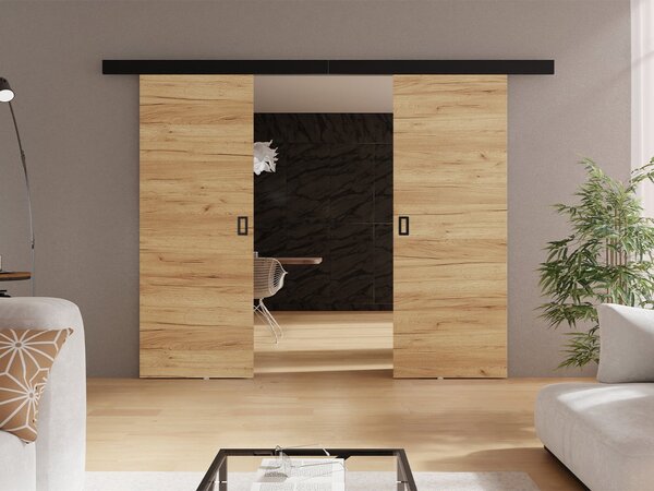Uși culisante Jowenton Duo 152 (Stejar craft auriu) . 1104649