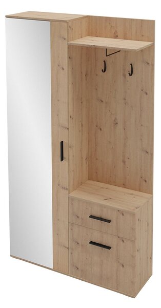 Mobilier hol Cless (Stejar artisan) (cu oglindă). 1104706