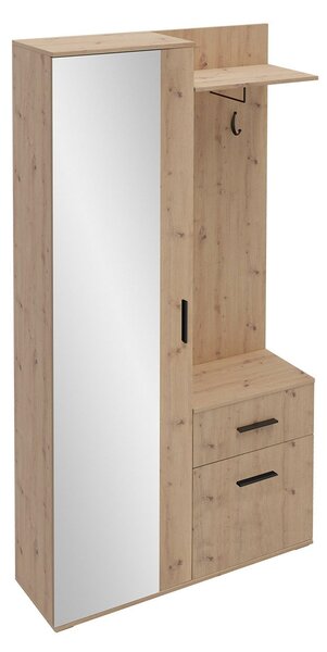Mobilier hol Cless (Stejar artisan) (cu oglindă). 1104706