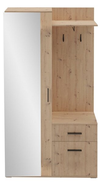 Mobilier hol Cless (Stejar artisan) (cu oglindă). 1104706