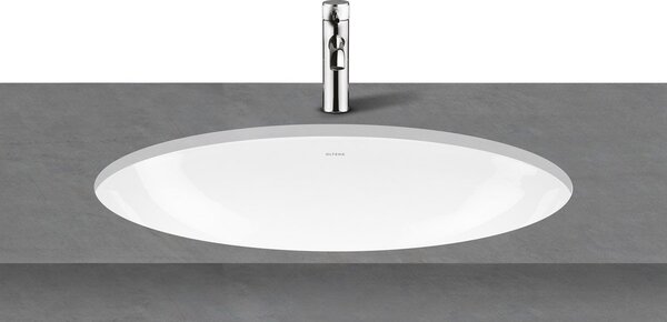 Oltens Gapa lavoar 61x41 cm ovale sub blat alb luciu 40605000