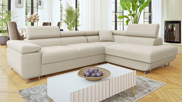Colțar Terazuro Premium (crem) (cu sp. depozitare) (D). 1105323