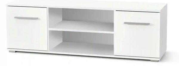 Comoda TV Lima, alb, PAL laminat, 137x40x44 cm