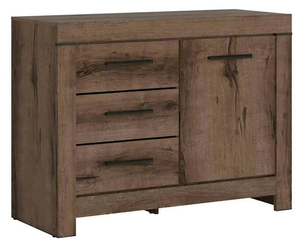 Comoda BALIN, stejar, PAL, 112x45x85 cm