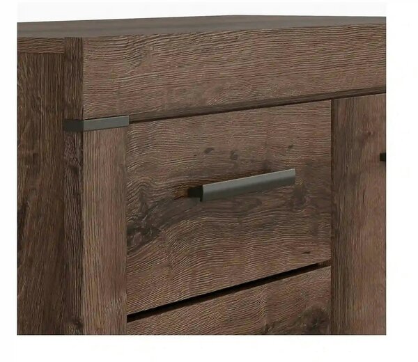 Comoda BALIN, stejar, PAL, 112x45x85 cm