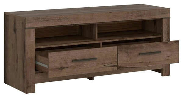 Comoda TV BALIN, stejar, PAL, 140x45x61 cm