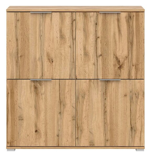 Comoda ZELE, stejar wotan, PAL laminat, 104x41x106 cm