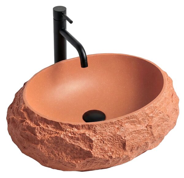 Lavoar pe blat Mika Terracotta