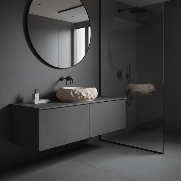 Lavoar pe blat Mika Warm Beige