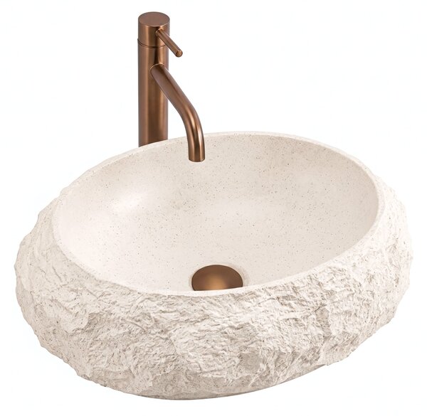 Lavoar pe blat Mika Warm Beige