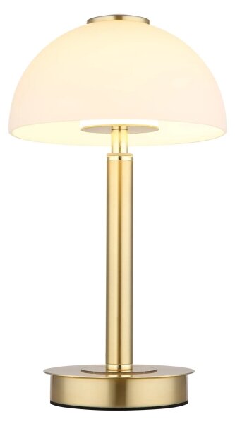 Globo 21953M - Lampă de masă tactilă LED dimabilă ULDIN LED/7W/230V 3000K alamă