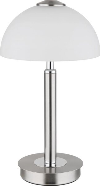 Globo 21953N - Lampă de masă LED reglabilă cu control tactil ULDIN LED/7W/230V 3000K crom mat