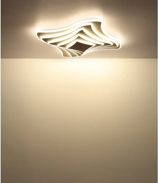 Globo 41786-42 - Plafonieră LED dimabilă OCTAVIO 42W/230V 45x45 cm + telecomandă
